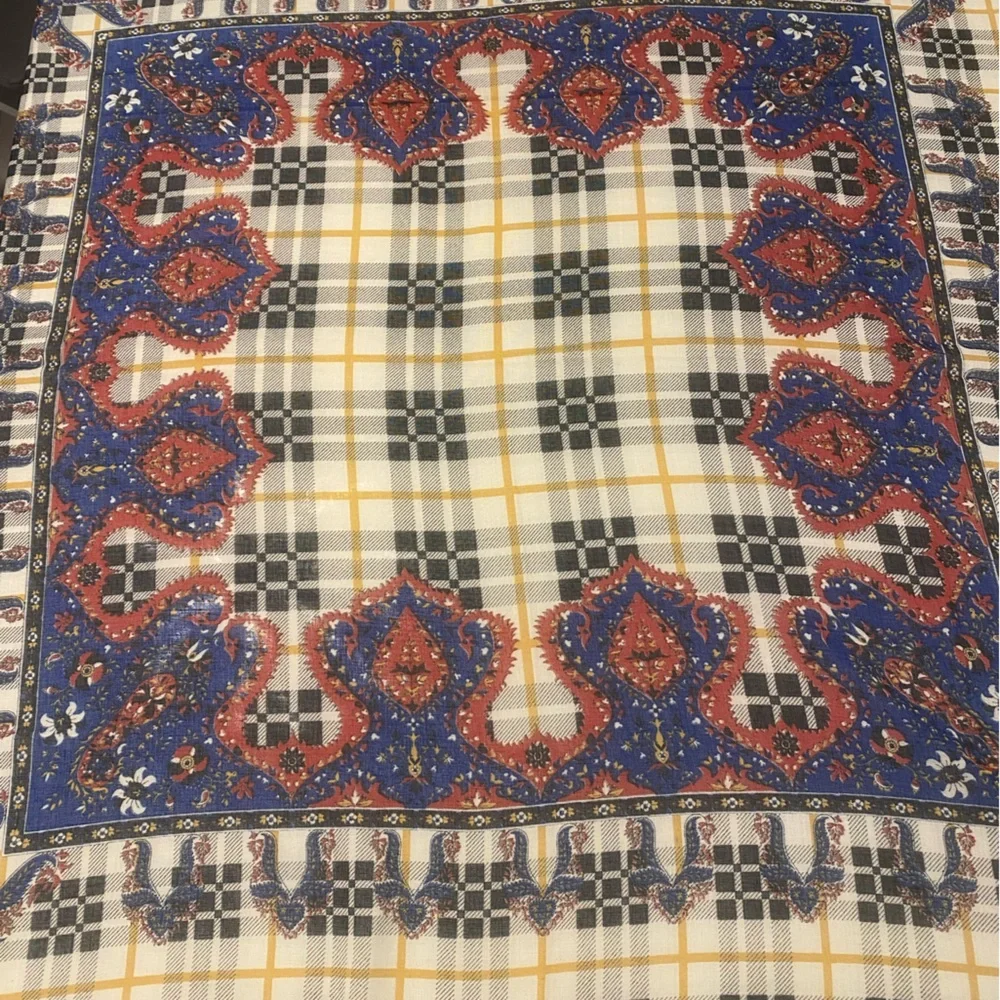 NWT Vintage Large Italian Scarf/Wrap